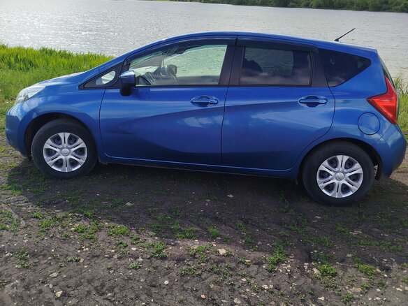 2016 Nissan Note II Рестайлинг, синий - вид 6