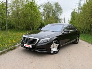 2014 Mercedes-Benz S-Класс 500 Long VI (W222, C217), коричневый, 2700000 рублей, вид 2
