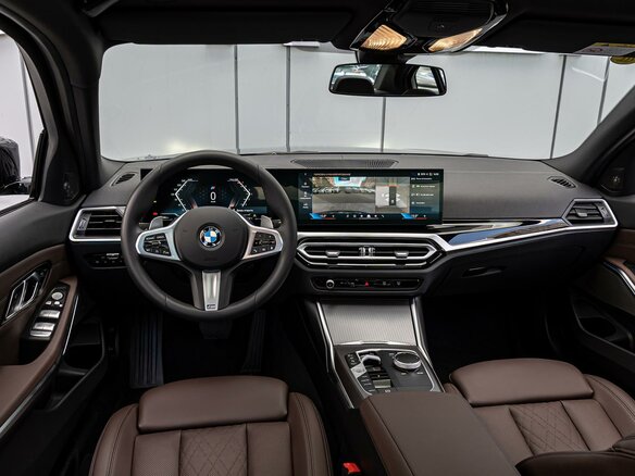 2024 BMW 3 серии 325i VII (G2x) Рестайлинг, чёрный - вид 8