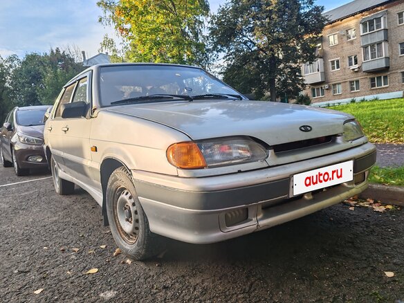 2004 Lada (ВАЗ) 2115, серебристый, 90000 рублей - вид 4