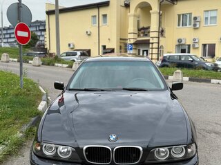 1998 BMW 5 серии 520i IV (E39), чёрный, 560000 рублей, вид 2