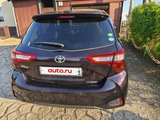 2019 Toyota Vitz III (XP130) Рестайлинг, фиолетовый, 1250000 рублей, вид 3