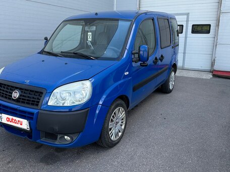 2013 Fiat Doblo I Рестайлинг, синий, 390000 рублей, вид 1