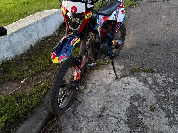 2025 Motoland MX 125, синий, 60000 рублей
