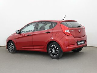 2014 Hyundai Solaris I Рестайлинг, красный, 868000 рублей, вид 2