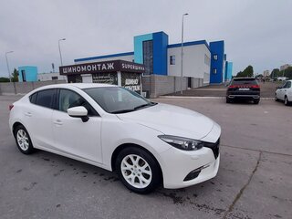 2018 Mazda 3 III (BM) Рестайлинг, белый, 1550000 рублей, вид 4