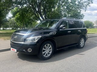 2011 Infiniti QX56 II, чёрный, 1550000 рублей, вид 2