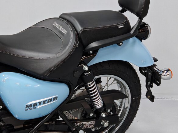 2025 Royal Enfield Meteor, голубой - вид 24