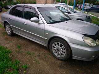 2006 Hyundai Sonata ТагАЗ IV (EF) Рестайлинг, серебристый, 290000 рублей, вид 1