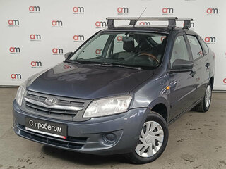 2016 Lada (ВАЗ) Granta I, серый, 399000 рублей, вид 3