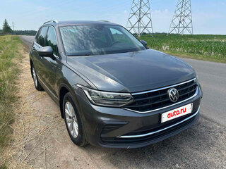 2021 Volkswagen Tiguan II Рестайлинг, серый, 2680000 рублей, вид 2