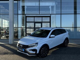 2024 Lada (ВАЗ) Vesta SW Cross I Рестайлинг (NG), белый, 1355000 рублей, вид 1