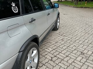 2001 BMW X5 3.0i I (E53), серебристый, 920000 рублей, вид 2