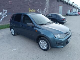 2013 Lada (ВАЗ) Kalina II, синий, 385000 рублей, вид 2