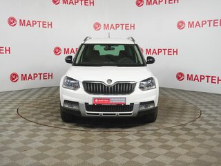 2016 Skoda Yeti I Рестайлинг, белый, 1475000 рублей, вид 2