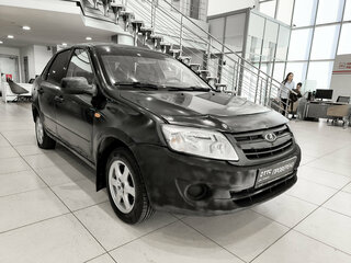 2012 Lada (ВАЗ) Granta I, чёрный, 180000 рублей, вид 3