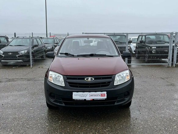 2013 Lada (ВАЗ) Granta I, красный, 275400 рублей - вид 1