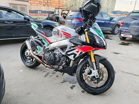 2020 Aprilia Tuono V4, белый, 1100000 рублей, вид 1