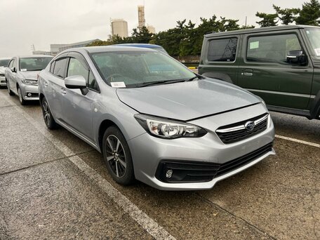 2021 Subaru Impreza V Рестайлинг, серебристый, 1475000 рублей, вид 4
