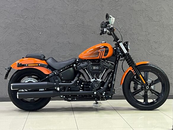 2025 Harley-Davidson Street Bob, оранжевый, 1690000 рублей - вид 8