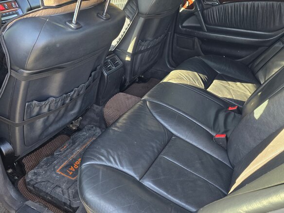 1997 Mercedes-Benz E-Класс 200 II (W210, S210), чёрный - вид 14