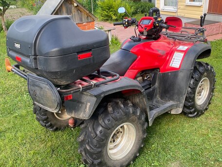 2009 Honda TRX 500 (Foreman), красный, 600000 рублей, вид 4