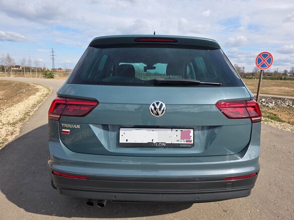 2019 Volkswagen Tiguan II, серый, 2190000 рублей - вид 6