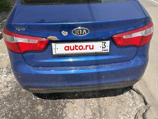 2012 Kia Rio 5-speed III, синий, 420000 рублей, вид 5