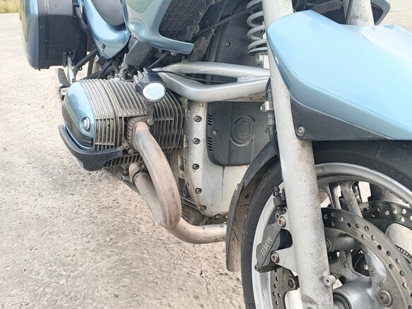 2001 BMW R 1150 R, синий, 340000 рублей - вид 6