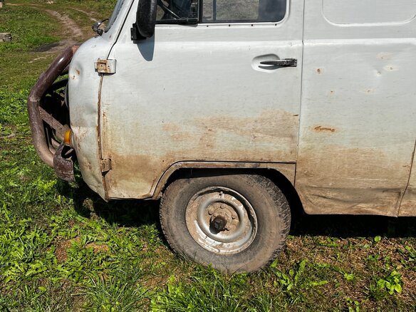 2005 УАЗ 3962, серебристый, 200000 рублей - вид 1