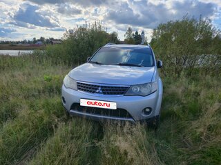 2008 Mitsubishi Outlander II, серебристый, 875000 рублей, вид 1