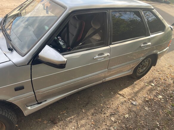 2002 Lada (ВАЗ) 2114, серебристый - вид 7