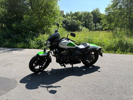 2018 Kawasaki EN650 Vulcan S, белый, 715000 рублей, вид 1