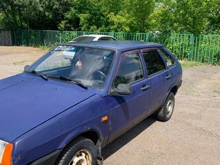 1997 Lada (ВАЗ) 2109, синий, 90000 рублей, вид 1