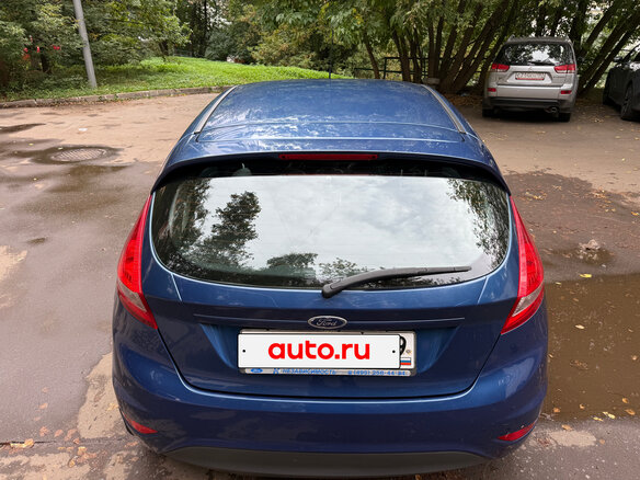 2008 Ford Fiesta Mk6, синий - вид 11