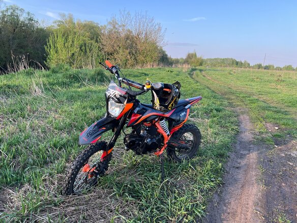 2026 Racer TRX125E, оранжевый, 90000 рублей - вид 9