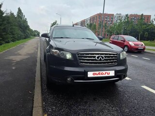 2007 Infiniti FX35 I (S50) Рестайлинг, чёрный, 900000 рублей, вид 1