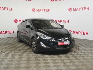 2015 Hyundai Elantra V (MD) Рестайлинг, чёрный, 817000 рублей, вид 3