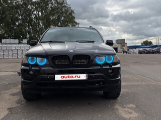 2001 BMW X5 3.0i I (E53), чёрный, 400000 рублей, вид 3