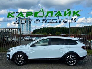 2024 Lada (ВАЗ) Vesta SW Cross I Рестайлинг (NG), белый, 1499000 рублей, вид 3