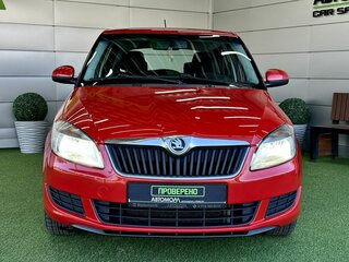 2013 Skoda Fabia II Рестайлинг, красный, 499000 рублей, вид 2