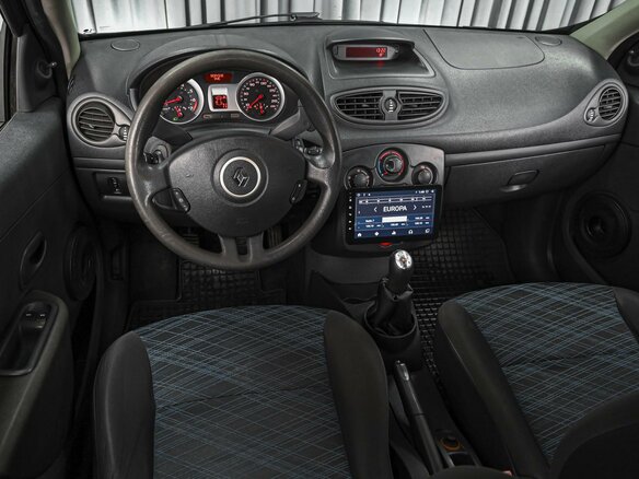 2007 Renault Clio III, чёрный, 575000 рублей - вид 5