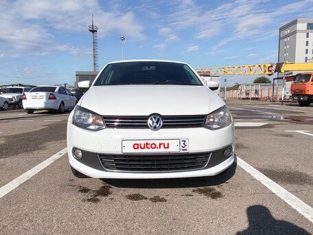 2012 Volkswagen Polo V, белый, 645000 рублей, вид 2
