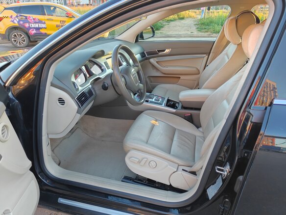 2009 Audi A6 III (C6) Рестайлинг, чёрный, 985000 рублей - вид 11
