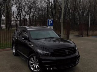 2012 Infiniti QX56 II, чёрный, 2300000 рублей, вид 2