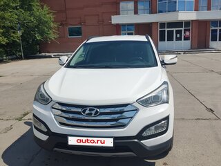 2012 Hyundai Santa Fe III, белый, 1400000 рублей, вид 2
