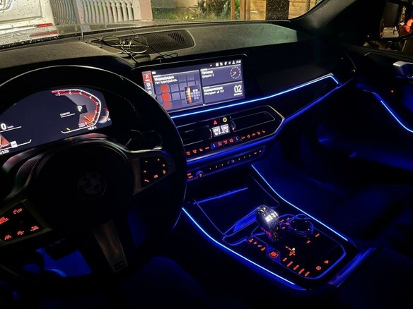 2019 BMW X5 40i IV (G05/G18), чёрный, 5300000 рублей - вид 12