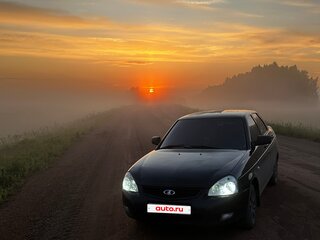 2009 Lada (ВАЗ) Priora I, синий, 235000 рублей, вид 5