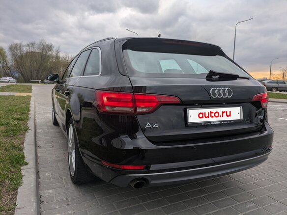 2017 Audi A4 V (B9), чёрный - вид 6