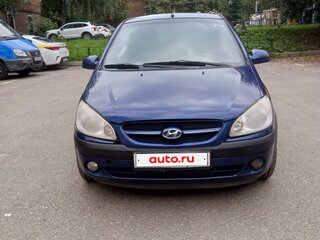 2008 Hyundai Getz I Рестайлинг, синий, 380000 рублей, вид 1